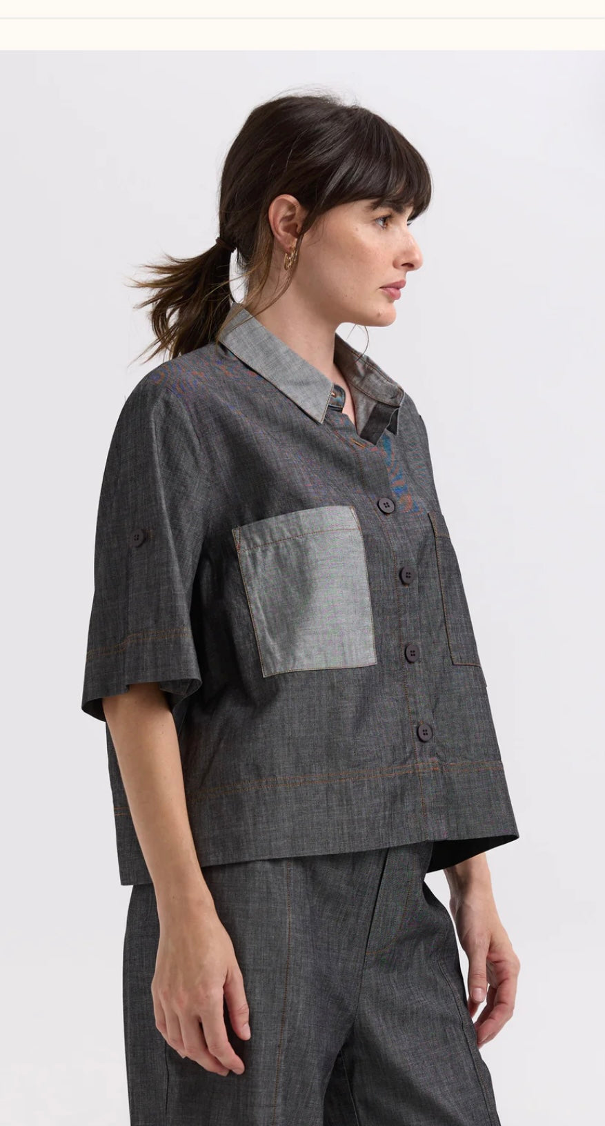 Zaket & Plover Denim Shirt ZP7748 - Industrial Denim