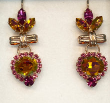Load image into Gallery viewer, Mariana Flower Drop Earring - Turkish Delight
