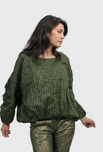 Load image into Gallery viewer, Alembika Cabaret Sweatshirt Top - Green
