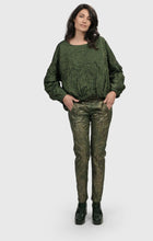 Load image into Gallery viewer, Alembika Cabaret Sweatshirt Top - Green
