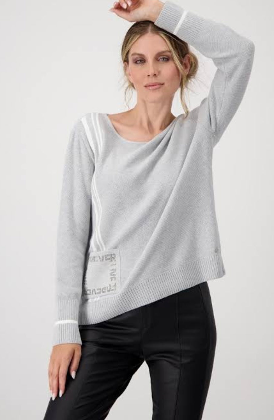 Monari Ash Melange Sweater
