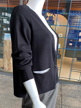 Load image into Gallery viewer, Foil Tay Tay&#39;s Cardi - Black/White
