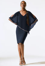 Load image into Gallery viewer, Joseph Ribkoff Asymmetrical Dress - Midnight Blue
