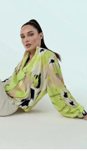 Load image into Gallery viewer, Faber Women Ladies Bomber Jacket - Lemon Green
