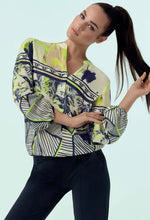 Load image into Gallery viewer, Faber Women Ladies Blouse - Lemon Lime
