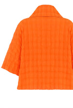 Load image into Gallery viewer, Ever Sassy Seersucker Jacket - Orange
