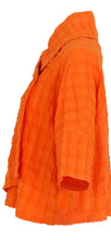 Load image into Gallery viewer, Ever Sassy Seersucker Jacket - Orange
