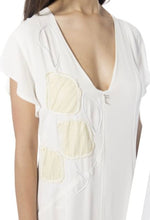 Load image into Gallery viewer, Elisa Cavaletti Ambria Applique Dress - Off White
