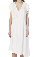 Load image into Gallery viewer, Elisa Cavaletti Ambria Applique Dress - Off White
