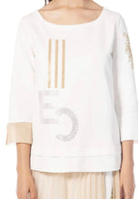 Load image into Gallery viewer, Elisa Cavaletti Embellishment Sweat - Off White
