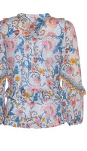 Load image into Gallery viewer, Loobies Story Anacapri Blouse - Ecru Multi
