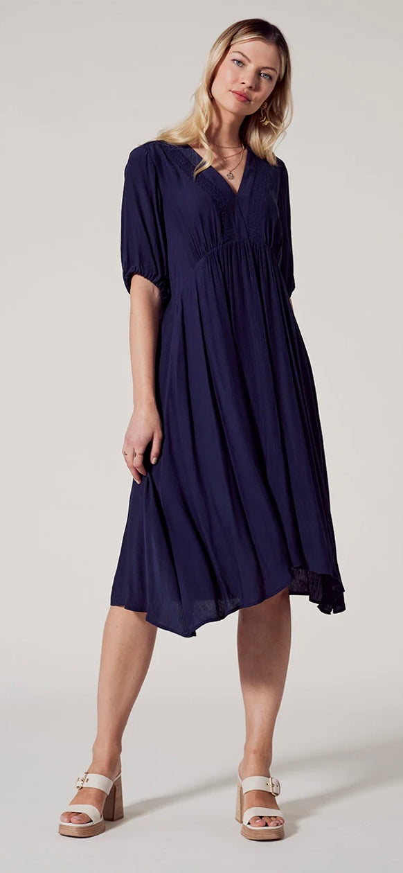 Loobies Story Salute Dress - Indigo