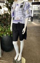 Load image into Gallery viewer, See Saw Linen Rib Waist Short - Black
