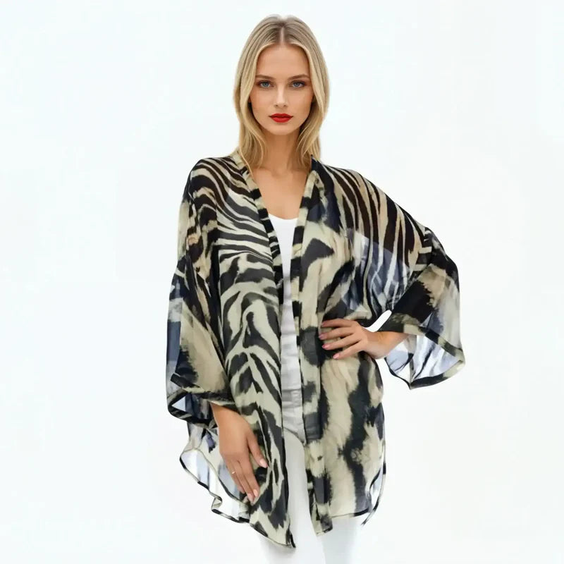 Claire Powell Cotton Chiffon Overlay - Wild