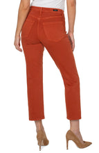 Load image into Gallery viewer, Liverpool Jeans Kennedy Crop Straight - Cinnabar
