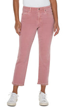 Load image into Gallery viewer, Liverpool Jeans Kennedy Crop Frey Hem - Antique Rose
