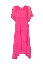 Load image into Gallery viewer, Loobies Story Tate Midi Dress - Hot Pink

