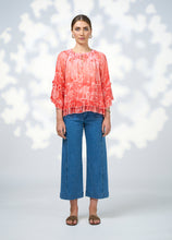 Load image into Gallery viewer, Loobies Story Stevie Blouse LS3053 - Blood Orange

