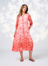 Load image into Gallery viewer, Loobies Story Stevie Midi Dress LS3054 - Blood Orange
