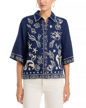 Load image into Gallery viewer, Johnny Was Relaxed Kimono Sleeve Shirt J17026-5 - Meri
