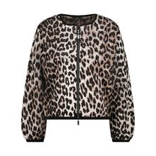 Load image into Gallery viewer, Monari Leopard Print Zip Up Jacket 808928 - Animal Print
