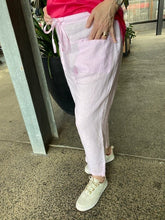 Load image into Gallery viewer, See Saw - 7/8 Drawstring Pant - Pink - SS362PK
