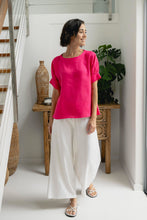 Load image into Gallery viewer, See Saw Cuff Sleeve Top - Pink
