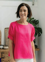 Load image into Gallery viewer, See Saw Cuff Sleeve Top - Pink
