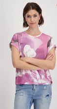 Load image into Gallery viewer, Monari Floral Print T Shirt 409125 Blossom
