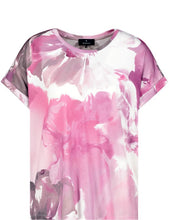 Load image into Gallery viewer, Monari Floral Print T Shirt 409125 Blossom
