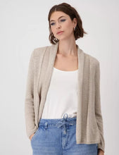 Load image into Gallery viewer, Monari Knitted Throw Over Jacket 409321 - Warm Sand
