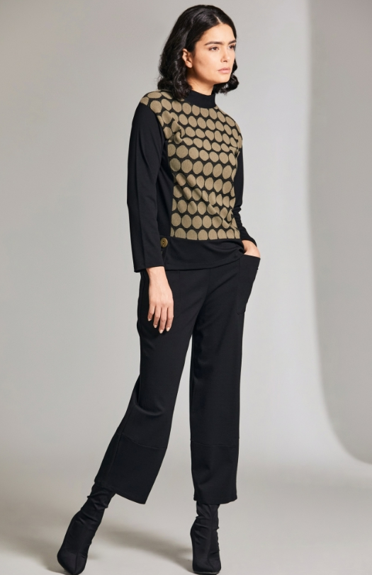 Peruzzi - Slouch Trousers - Black - S25503L