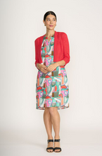 Load image into Gallery viewer, Foil - Headliner Shrug Jacket - Poppy Red - CFO8190
