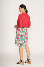 Load image into Gallery viewer, Foil - Headliner Shrug Jacket - Poppy Red - CFO8190

