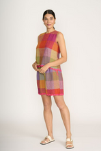 Load image into Gallery viewer, Foil - Moral Fibre Top - Fiesta Check - CFO8295
