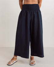 Load image into Gallery viewer, See Saw - Shirred Waist Pant - Navy - SS358N
