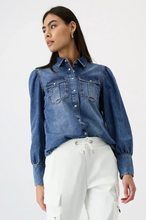 Load image into Gallery viewer, Monari - SHR CLR Blouse Denim SHR - Jeans - 409567MNR
