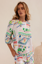 Load image into Gallery viewer, Kaleido - Elbow Sleeve Top - Marrakesh - K71
