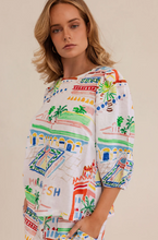 Load image into Gallery viewer, Kaleido - Elbow Sleeve Top - Marrakesh - K71
