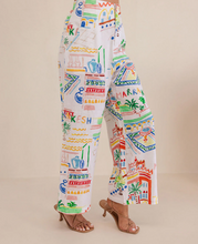 Load image into Gallery viewer, Kaleido - High Waisted Wide Leg Pant - Marrakesh - K78
