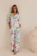 Load image into Gallery viewer, Kaleido - High Waisted Wide Leg Pant - Marrakesh - K78
