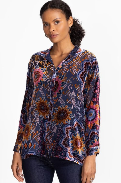 Johnny Was Oversized Audrey Shirt C12325-7 - Sisi Burnout