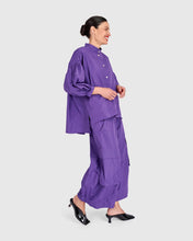 Load image into Gallery viewer, Alembika Essential Taffeta Puff Shirt ET326A - Amethyst

