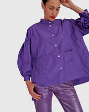 Load image into Gallery viewer, Alembika Essential Taffeta Puff Shirt ET326A - Amethyst
