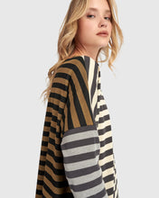 Load image into Gallery viewer, Alembika Forever Boxy Tee UT120S - Stripes
