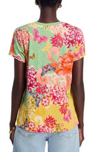 Load image into Gallery viewer, Johnny Was Janie Favourite Short Sleeve V Neck Tee T15025-4 - Charlie
