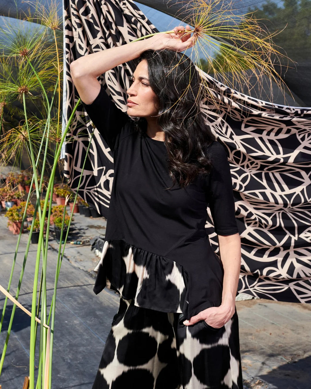 Alembika Sierra Flouncy Tee ST705S - Serene