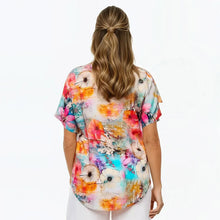 Load image into Gallery viewer, Claire Powell V Neck Tee - Zen
