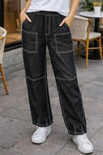 Load image into Gallery viewer, Lauren Verona Weekend Jean 130VWJBL - Black

