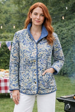 Load image into Gallery viewer, Renoma Noah Reversible Jacket 2137W- Wedgewood
